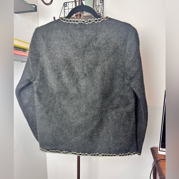 #70 SNOWFLAKE NEW YORK DOUBLE BREATED BLACK BLAZER JACKET SIZE SMALL MEDIUM - Picture 3 of 9